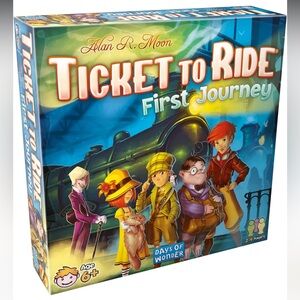 Ticket to Ride First Journey Board Game